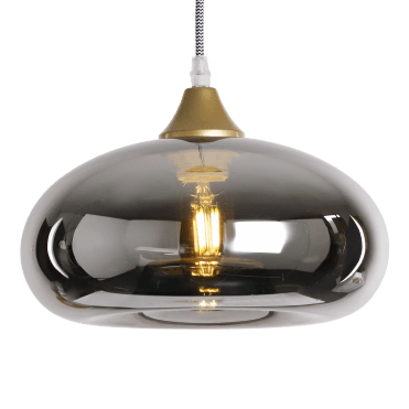 Convex Cap Shade in Silver
