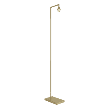 OPT Floor Lamp in a Gold Finish