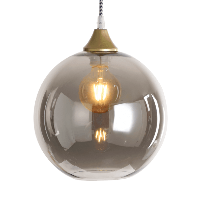 OPT Globe Shade in a Smoke finish (GLASS ONLY)