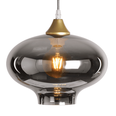 OPT Mushroom Globe Shade in Silver (GLASS ONLY)