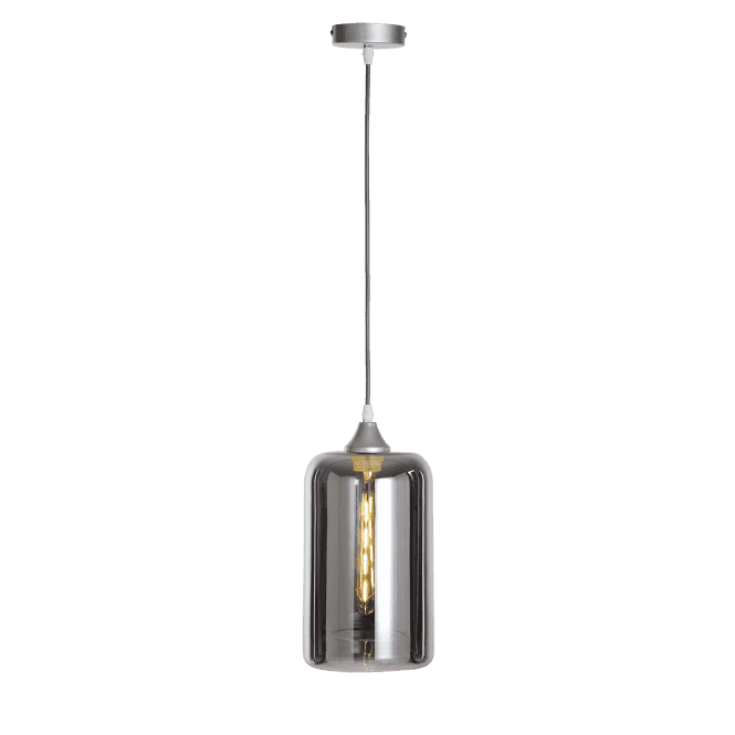 OPT Narrow Cylinder Shade Smoke (GLASS ONLY)