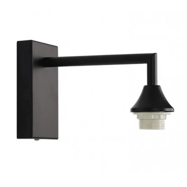 OPT Single Wall Light in a Black Finish