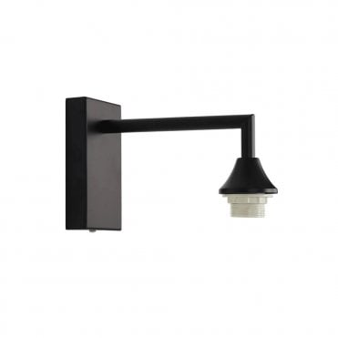 OPT Single Wall Light in a Black Finish