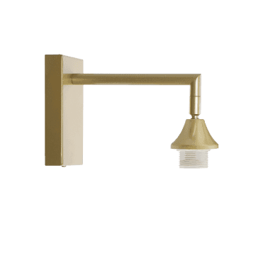OPT Single Wall Light in a Gold Finish
