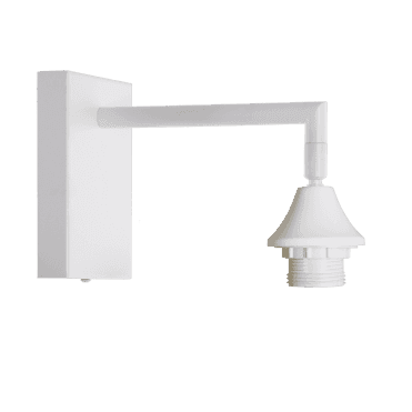 OPT Single Wall Light in a White Finish