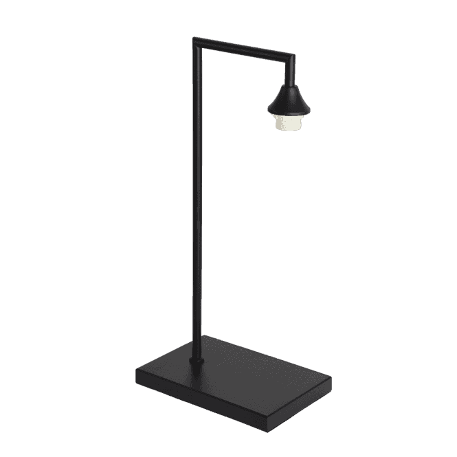 OPT Table Lamp in a Black Finish