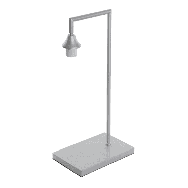 OPT Table Lamp in a Silver Finish