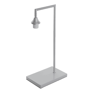 OPT Table Lamp in a Silver Finish