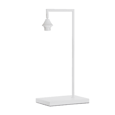 OPT Table Lamp in a White Finish