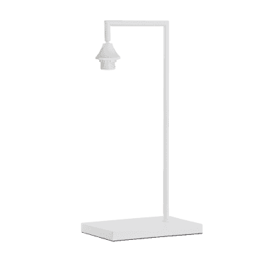 OPT Table Lamp in a White Finish