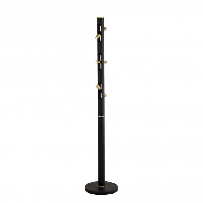 OPTIC Floor Lamp, 6 Light 2W LED, 3000K, Sand Black Gold,