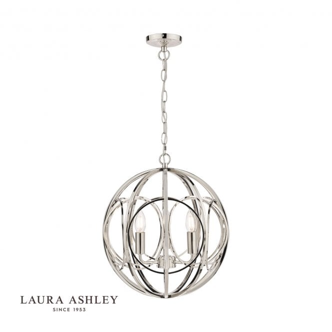ORBITAL 3 Light Pendant Polished Nickel