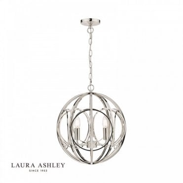 ORBITAL 3 Light Pendant Polished Nickel