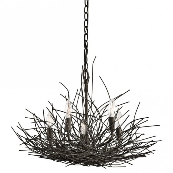 ORGANIQUE - 5 Light Chandelier