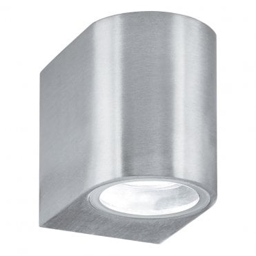 OUTDOOR & PORCH IP44 SILVER WALL LIGHT