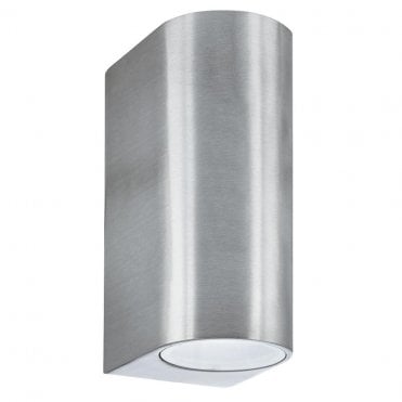 OUTDOOR & PORCH IP44 WALL LIGHT 2 LIGHT SILVEROUTDOOR & PORCH IP44 WALL LIGHT 2 LIGHT SILVER