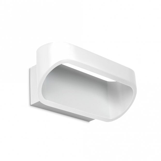OVAL - Contemporary LED Wall Washer Light Matte White