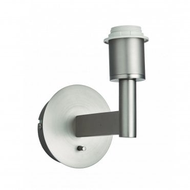 OWEN Wall Light Matt Nickel with Toggle Switch, team with shade of your choice!