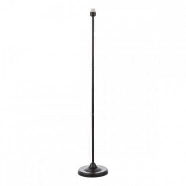 Padme matte black floor lamp base by Dar Lighting – contemporary base-only standing lamp for customisable interior lighting