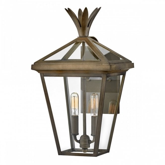 Palma Burnished Bronze Medium Exterior Wall Lantern
