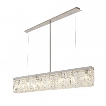 PARAGON Ceiling Pendant Light Polished Chrome/Crystal