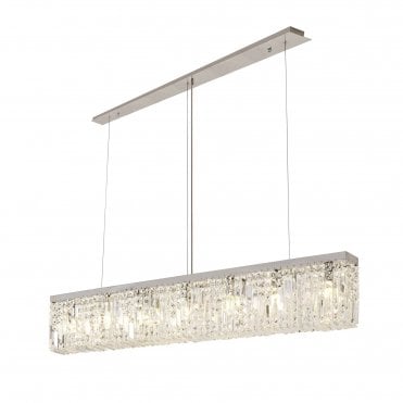 PARAGON Ceiling Pendant Light Polished Chrome/Crystal