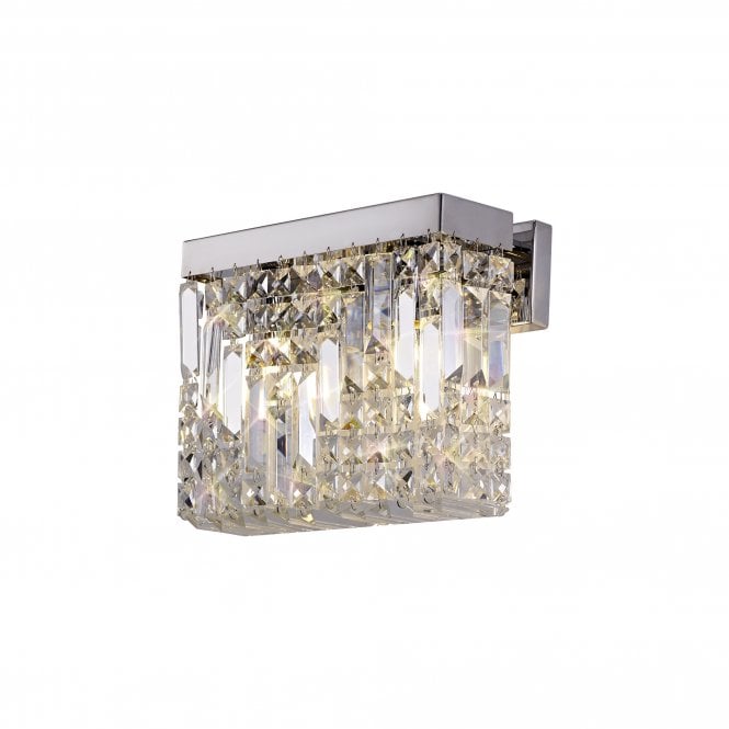 PARAGON Wall Light Polished Chrome/Crystal