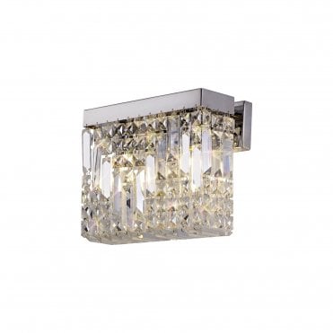 PARAGON Wall Light Polished Chrome/Crystal