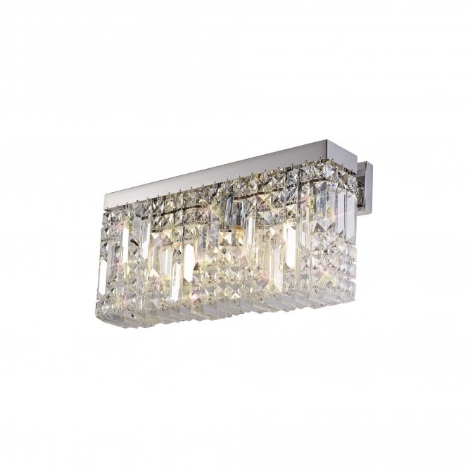 PARAGON Wall Light Polished Chrome/Crystal