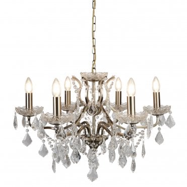 antique brass chandelier 