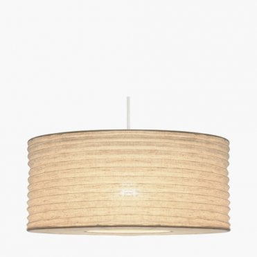 flat pack natural jute light shade