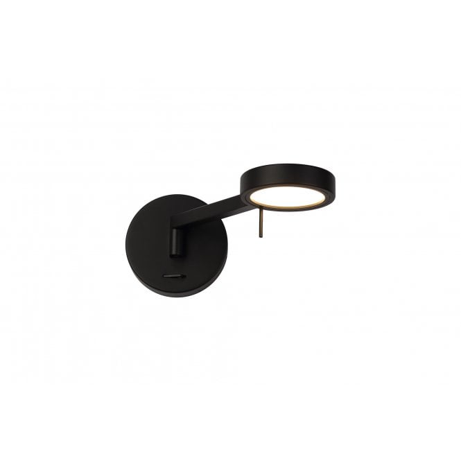 PERUSE LED Wall Light 3000K Sand Black