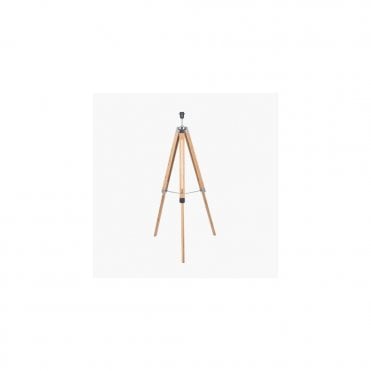 PHOTOGRAPH Bamboo Tripod Floor Lamp Base Only