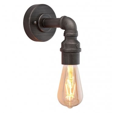 Pipe Wall Light Exposed Pipe-Inspired Industrial