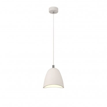 PLASTERPAINT Ceiling Pendant Light White Paintable Gypsum