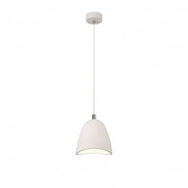 PLASTERPAINT Ceiling Pendant Light White Paintable Gypsum
