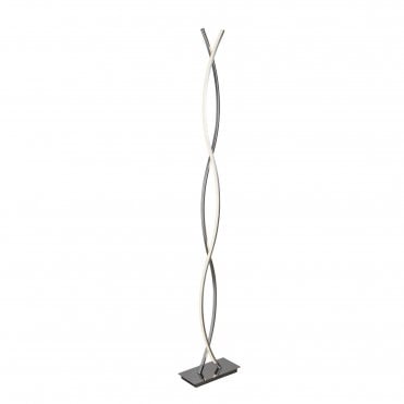 PLATT - Led Wave Floor Lamp Chrome