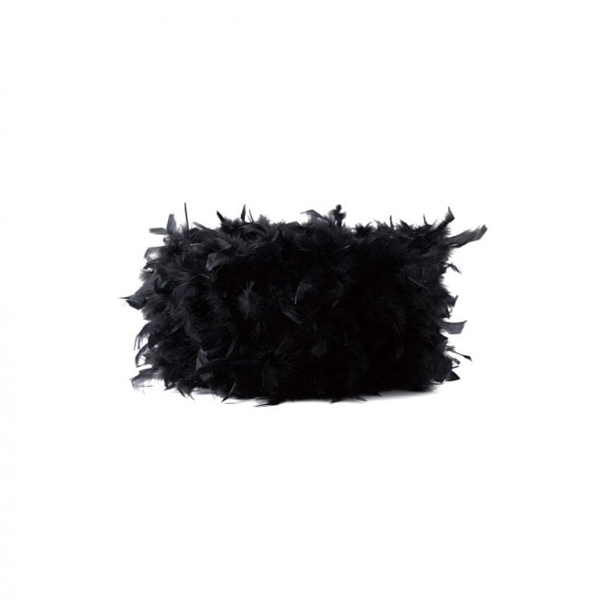 PLUMAGE 25cm Drum Feather Shade Black