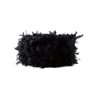 33cm Drum Feather Shade Black