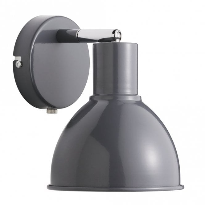POP - Retro Style Wall Light in Anthracite