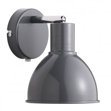 POP - Retro Style Wall Light in Anthracite