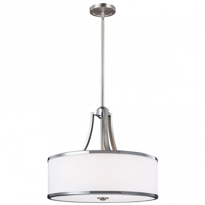 PROSPECT Park 4 Lt UpLt Pendant Nickel