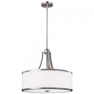 PROSPECT Park 4 Lt UpLt Pendant Nickel