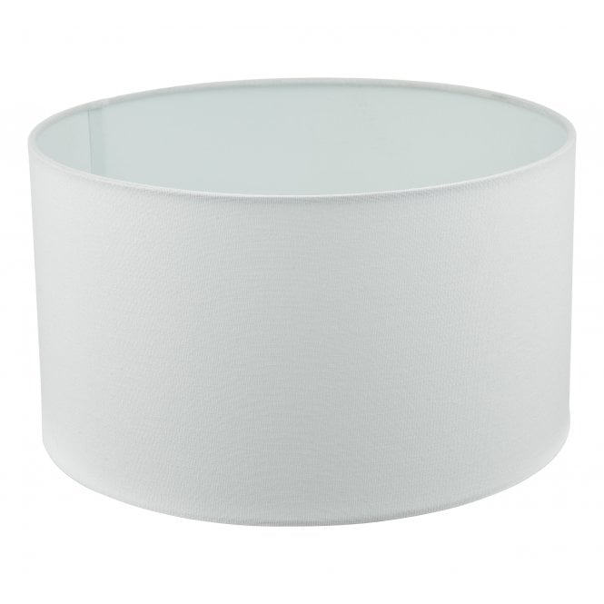 Pyramid Drum Shade - White Linen 35cm
