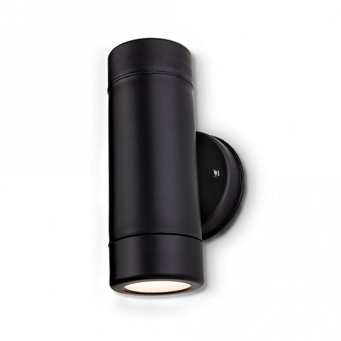 RAVEL 2 Light LED Wall, Black Resin