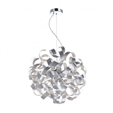 9 Light Ribbon Ceiling Pendant