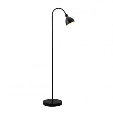 RAY - Retro Floor Lamp in Black