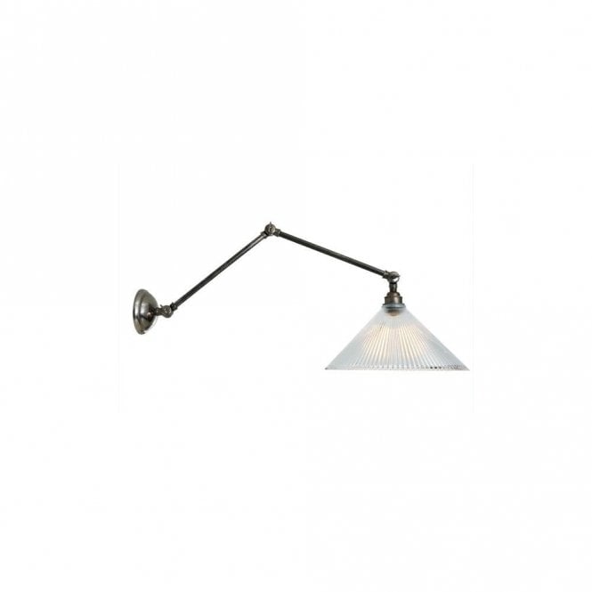 REBELL - Coolie Adjustable Poster Light In Antique Silver