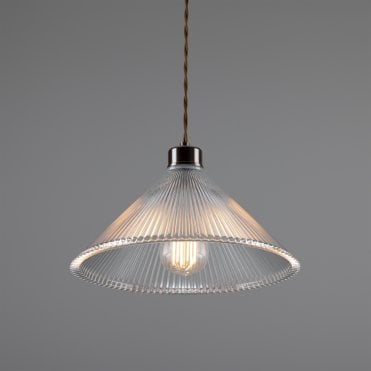 Coolie Ceiling Pendant Light In Antique Brass