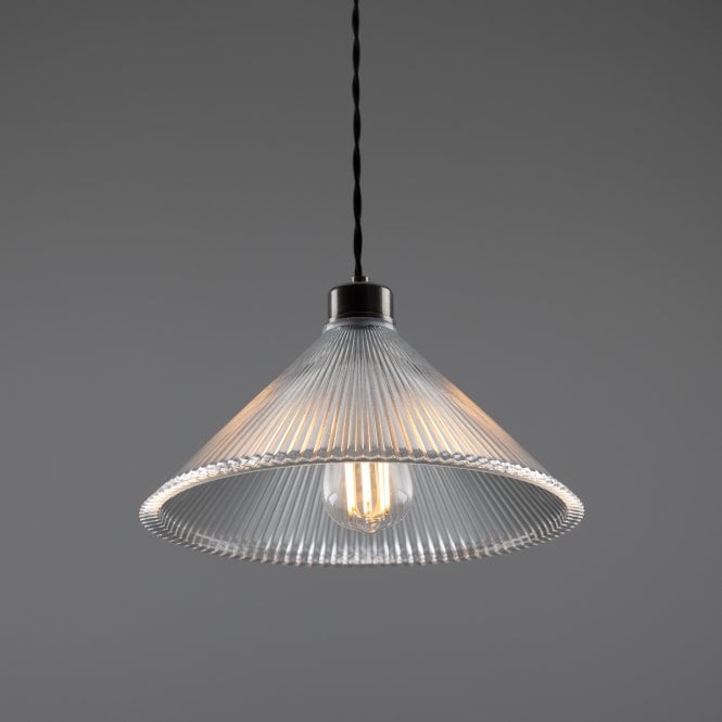 REBELL - Coolie Ceiling Pendant Light In Antique Silver